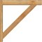Ekena Millwork Traditional Block Rough Sawn Outlooker, Western Red Cedar, 6"W x 36"D x 36"H OUT06X36X36TRA05RWR - alternate 3